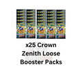 Crown Zenith Loose Booster Pack - 25 Pack Lot