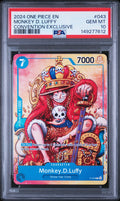 PSA GEM MT 10 Monkey D. Ruffy [Promos] - 149277612
