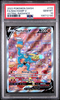 FA/MACHAMP V ASTRAL RADIANCE 2022 POKEMON SWORD & SHIELD ASTRAL RADIANCE PSA GEM MT 10