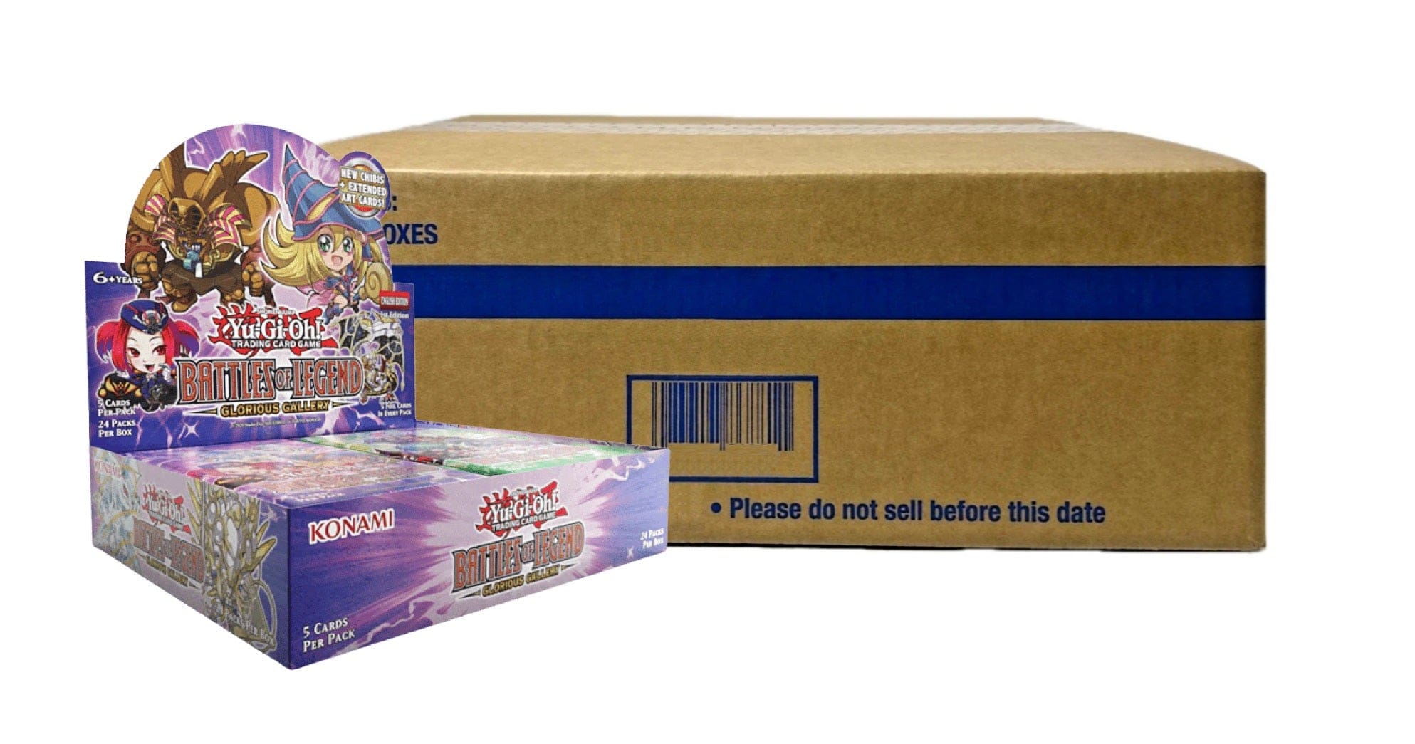 Yu-Gi-Oh! Battles of Legend Glorious Gallery [x12] Booster Case