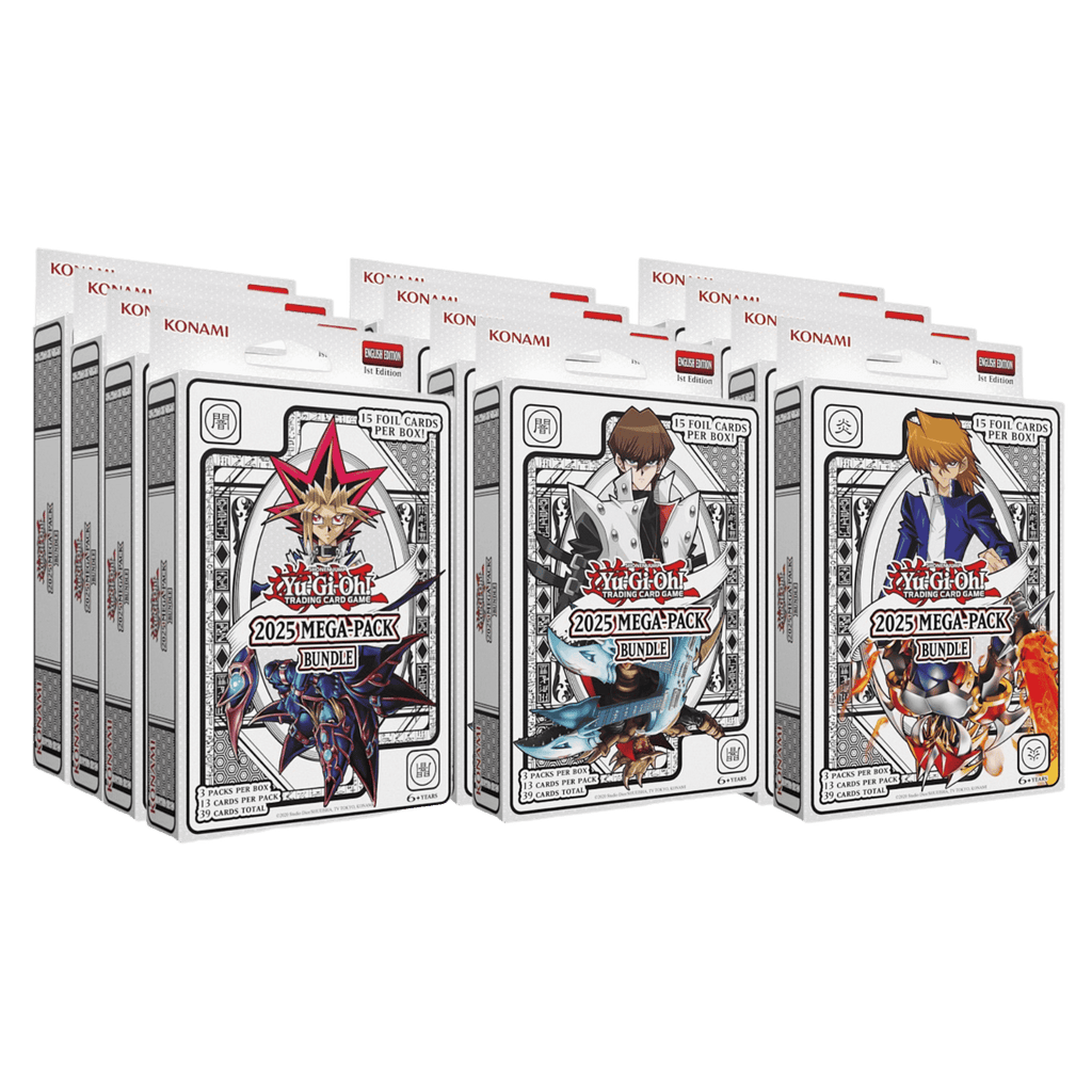 Yugioh 2025 Mega Pack Tuck Display Box (Display of 12 boxes)