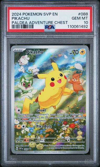 Pikachu 088 Promo PSA 10