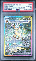 LEAFEON ex SPECIAL ILLUSTRATION RARE 2025 POKEMON PRE EN-PRISMATIC EVOLUTIONS PSA GEM MT 10