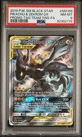 Pikachu & Zekrom GX Tag Team Full-Art 2021 Pokémon Black Star Promo #SM168 PSA 8